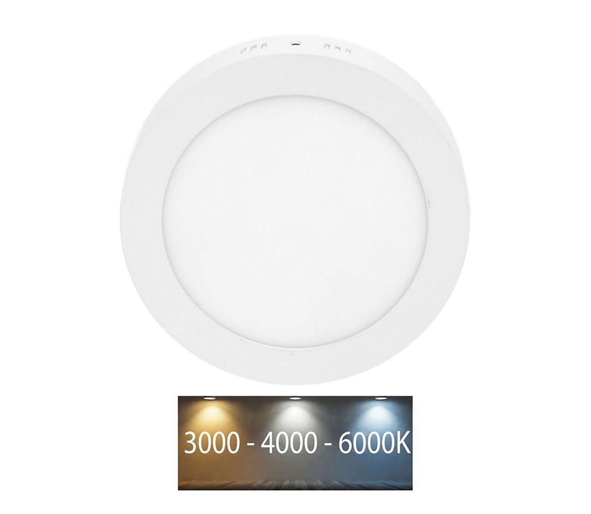 Donoci CSL-CCT/12W/BI - LED Stropné svietidlo LADA LED/12W/230V biela