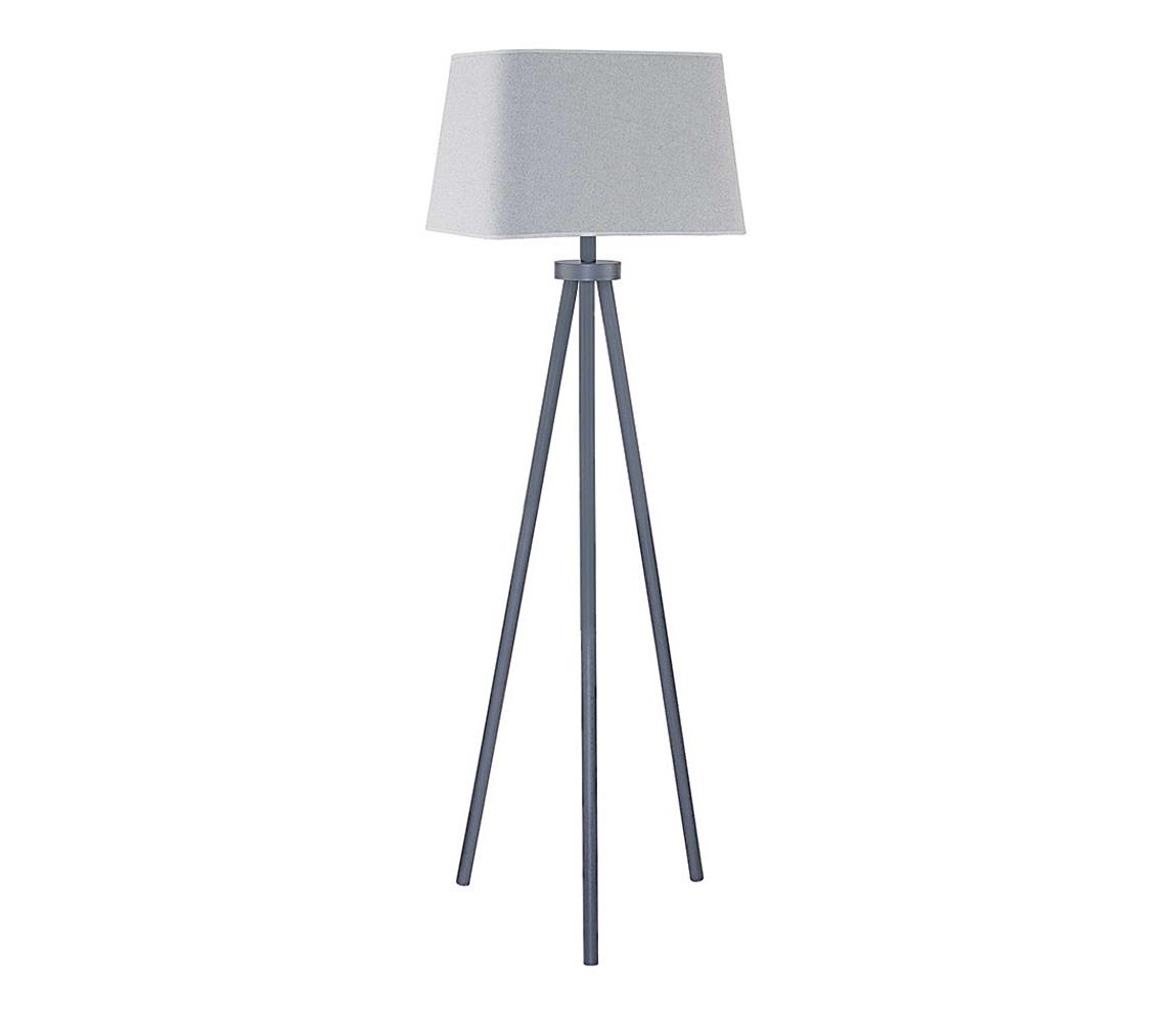 Donoci Stojacia lampa ECHO1 1xE27/40W/230V pr. 46 cm šedá